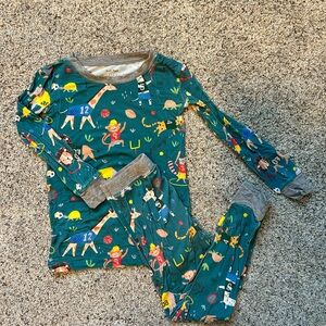 Little Sleepies Jungle Gym Animals Pajama Set